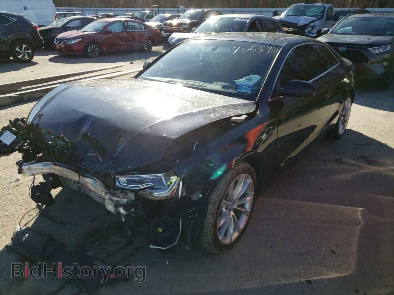 2014 AUDI A5 - VIN: WAUCFAFRXEA022366 - Фото 2