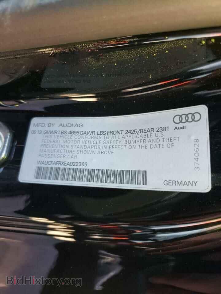 2014 AUDI A5 - VIN: WAUCFAFRXEA022366 - Фото 10
