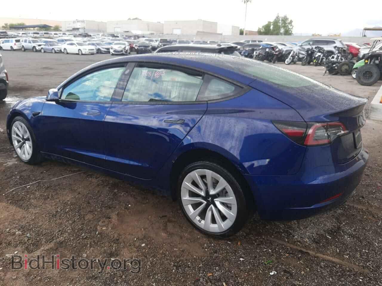 2022 TESLA MODEL 3 - VIN: 5YJ3E1EA3NF372656 - Фото 2