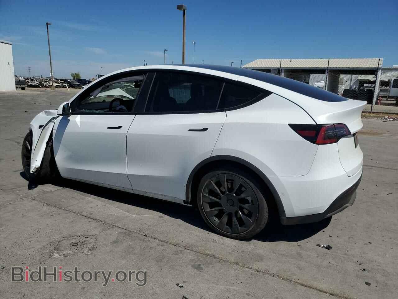 2021 TESLA MODEL Y - VIN: 5YJYGDEE0MF218697 - Фото 2