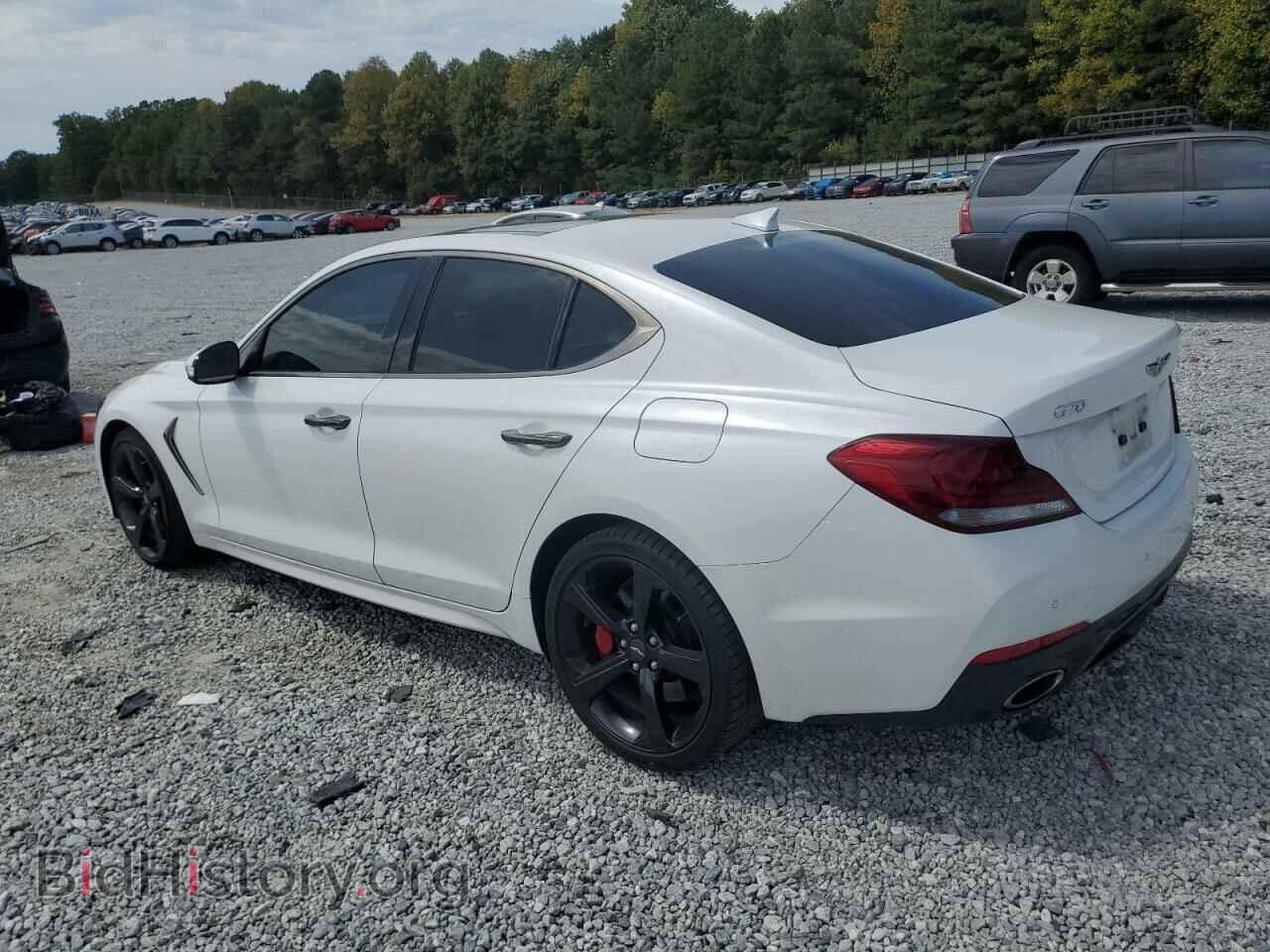 2020 GENESIS G70 - VIN: KMTG34LE8LU051166 - Фото 2