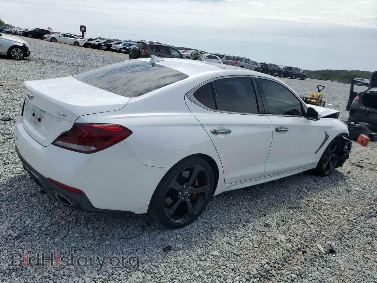 2020 GENESIS G70 - VIN: KMTG34LE8LU051166 - Фото 3