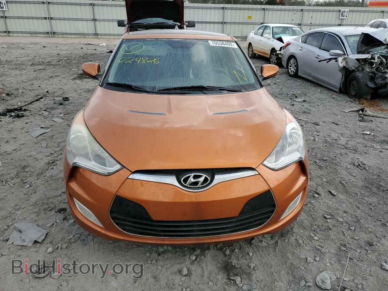 2012 HYUNDAI VELOSTER - VIN: KMHTC6AD1CU024826 - Фото 5