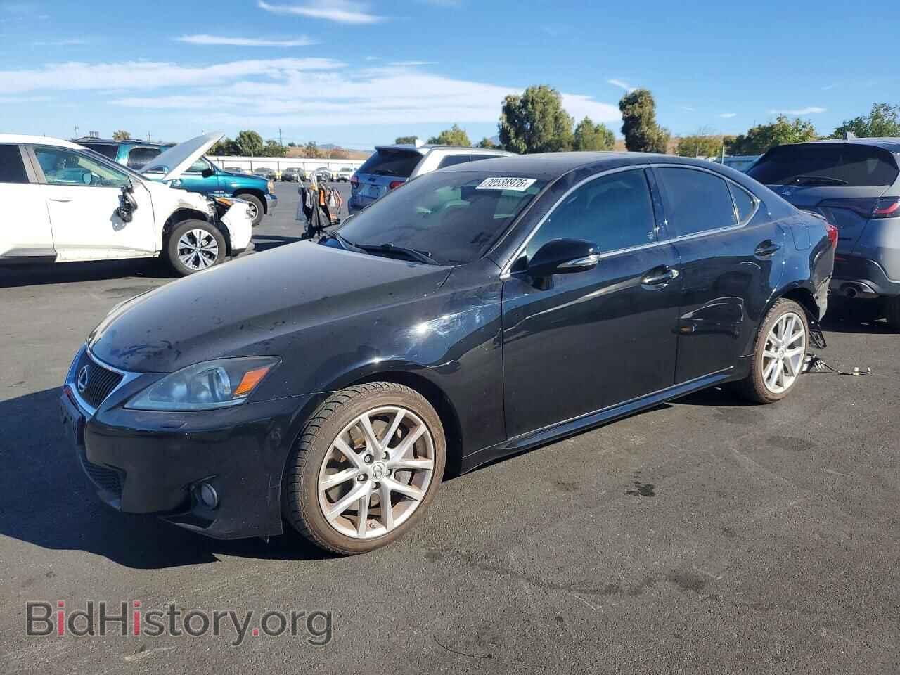 2012 Lexus IS 350 (VIN JTHCE5C26C5002494) — photo 1 of 13, Copart, damage: rear end