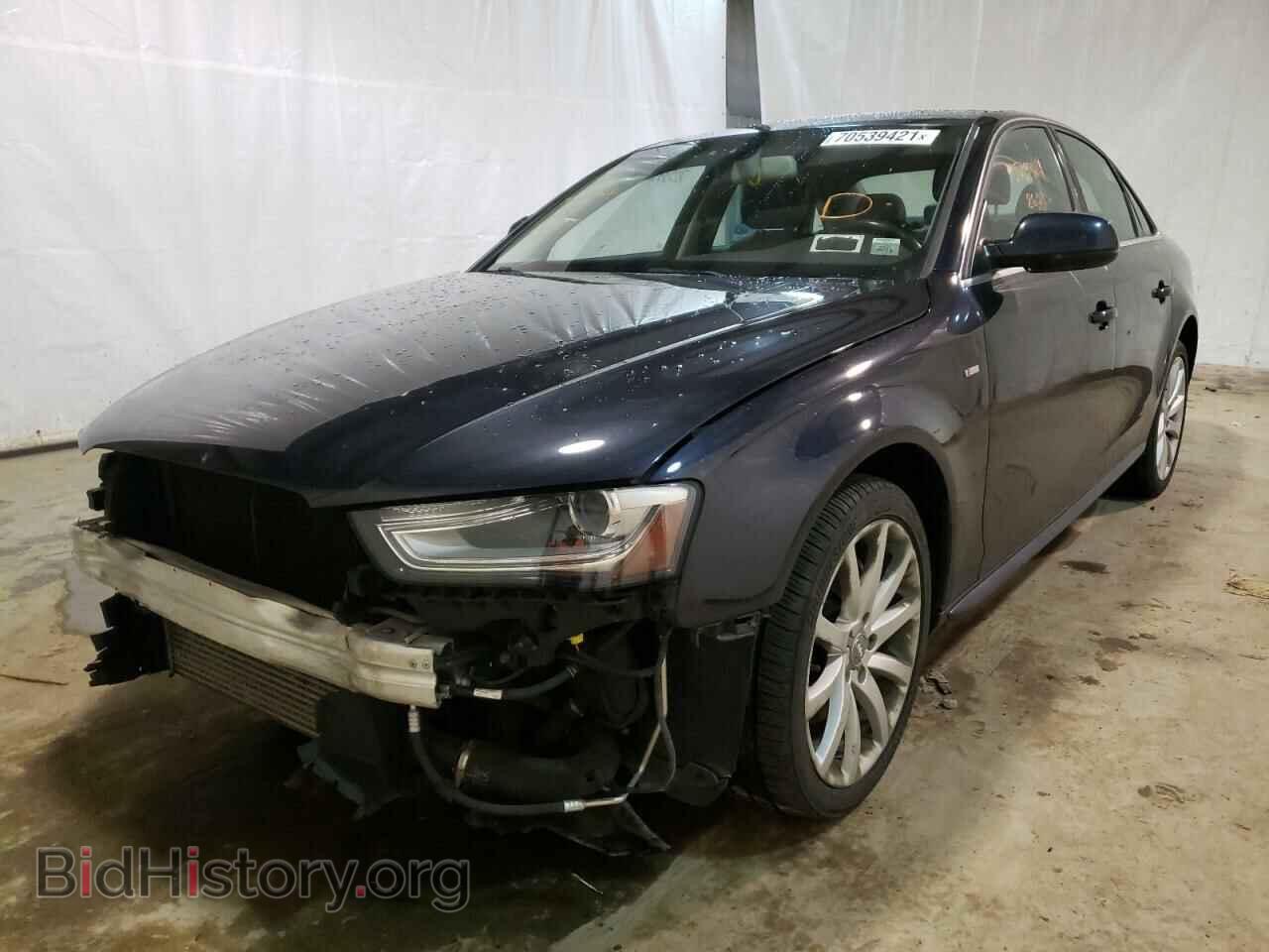 2014 AUDI A4 - VIN: WAUBFAFL2EA073254 - Фото 2