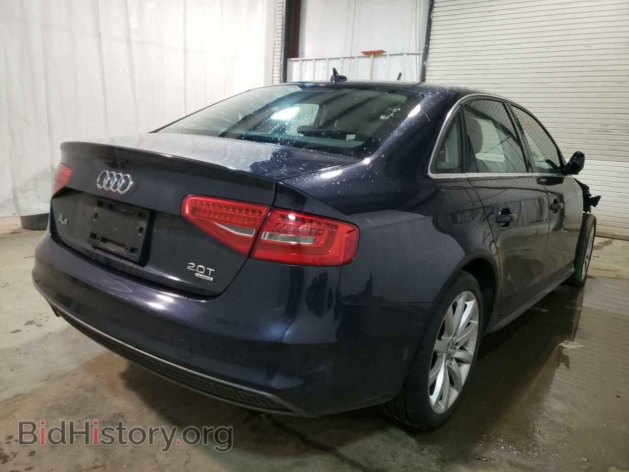2014 AUDI A4 - VIN: WAUBFAFL2EA073254 - Фото 4