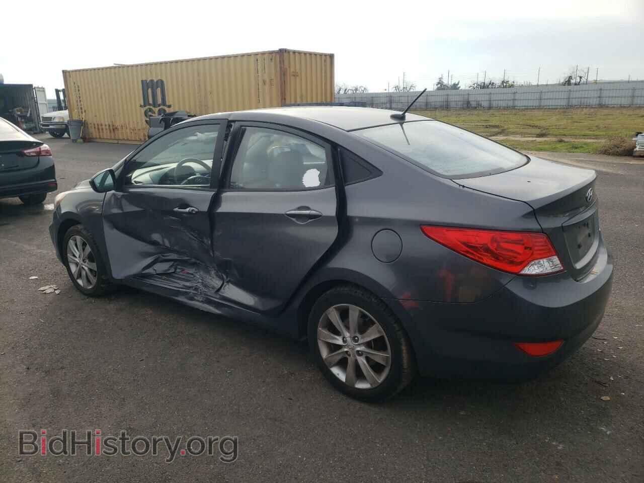 2013 HYUNDAI ACCENT - VIN: KMHCU4AE5DU274355 - Фото 2