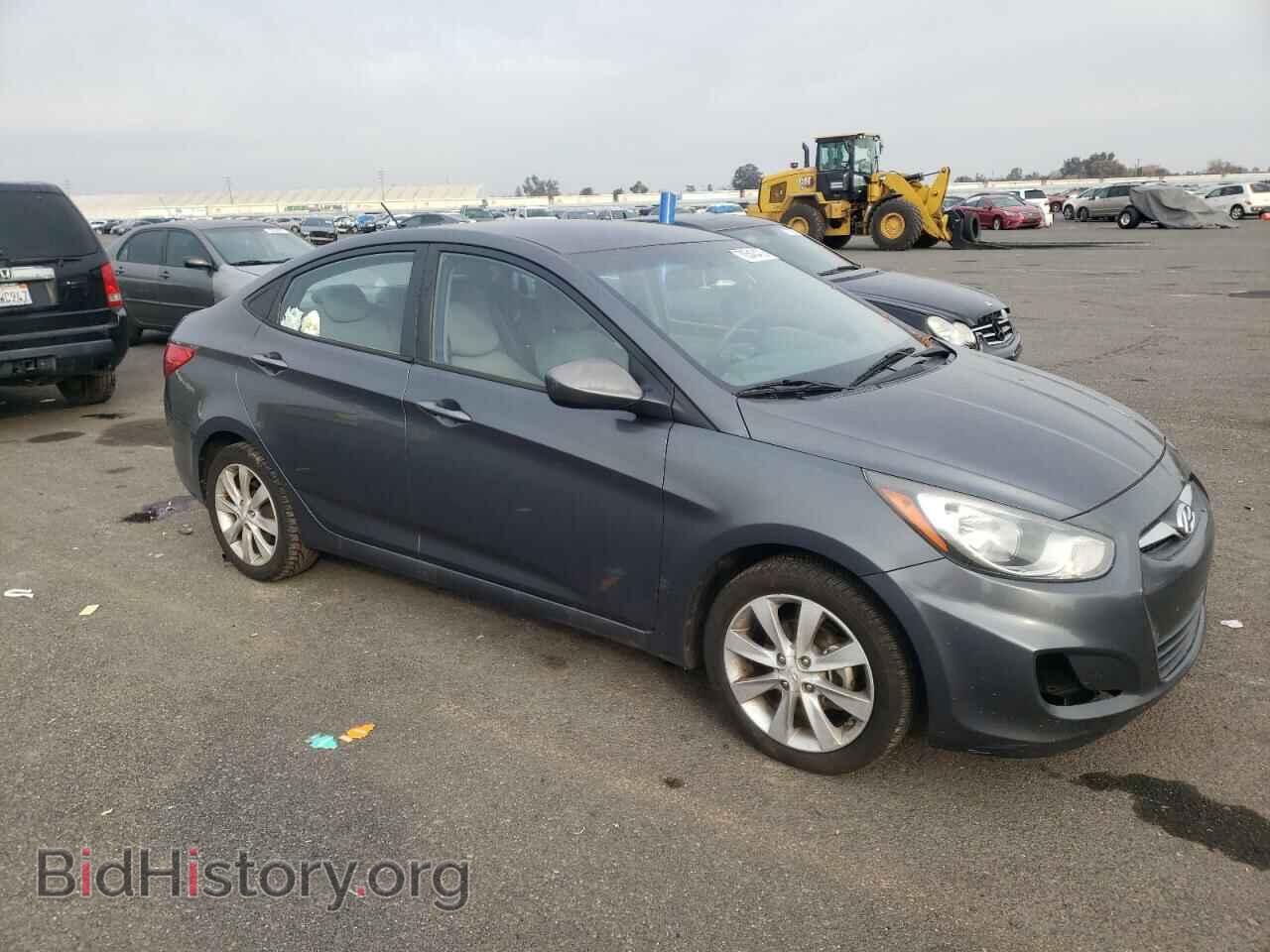 2013 HYUNDAI ACCENT - VIN: KMHCU4AE5DU274355 - Фото 4