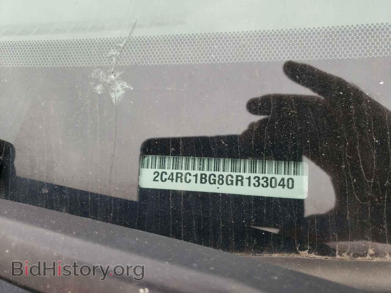 2016 CHRYSLER MINIVAN - VIN: 2C4RC1BG8GR133040 - Фото 13