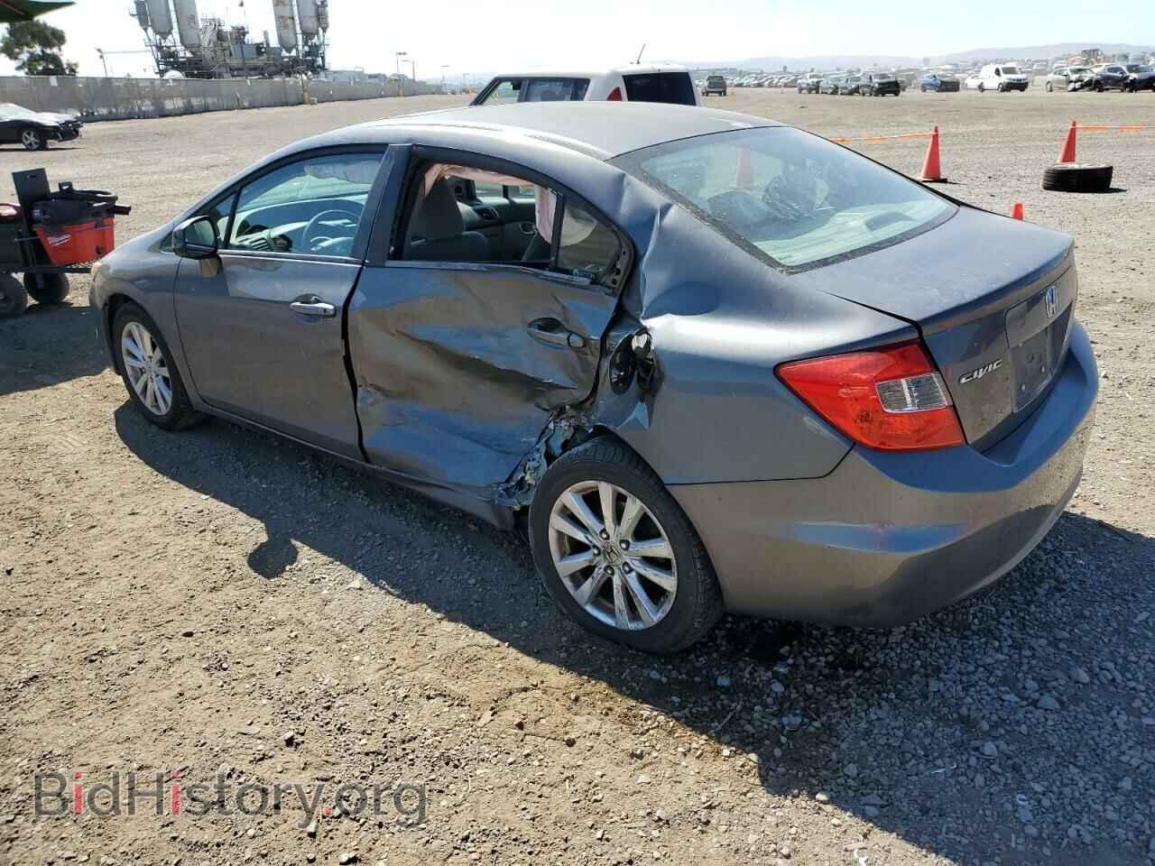 2012 HONDA CIVIC - VIN: 2HGFB2F8XCH573289 - Фото 2