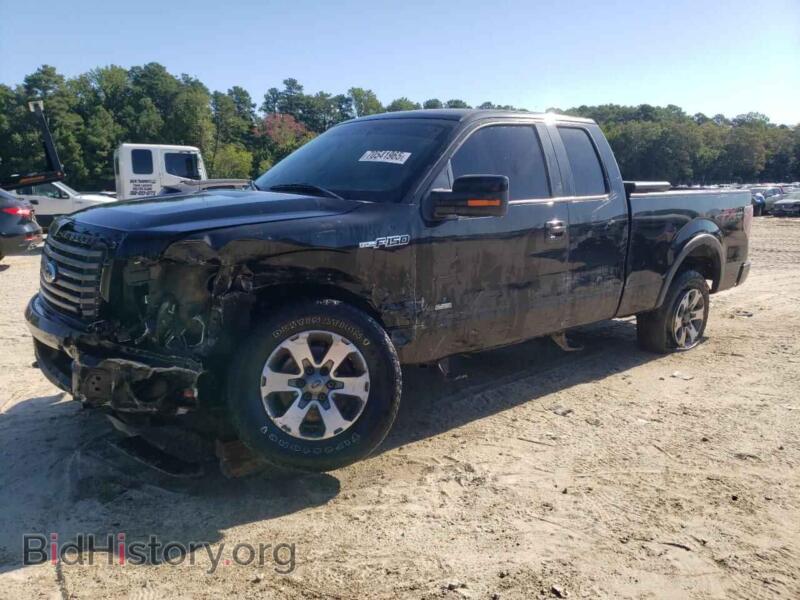 2012 Ford F-150 Super Cab (VIN 1FTFX1ET2CFA08441) — фото 1 из 14, Copart, повреждение: передняя часть