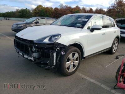 2022 Porsche CAYENNE, white — VIN WP1AA2AY6NDA03114, Copart