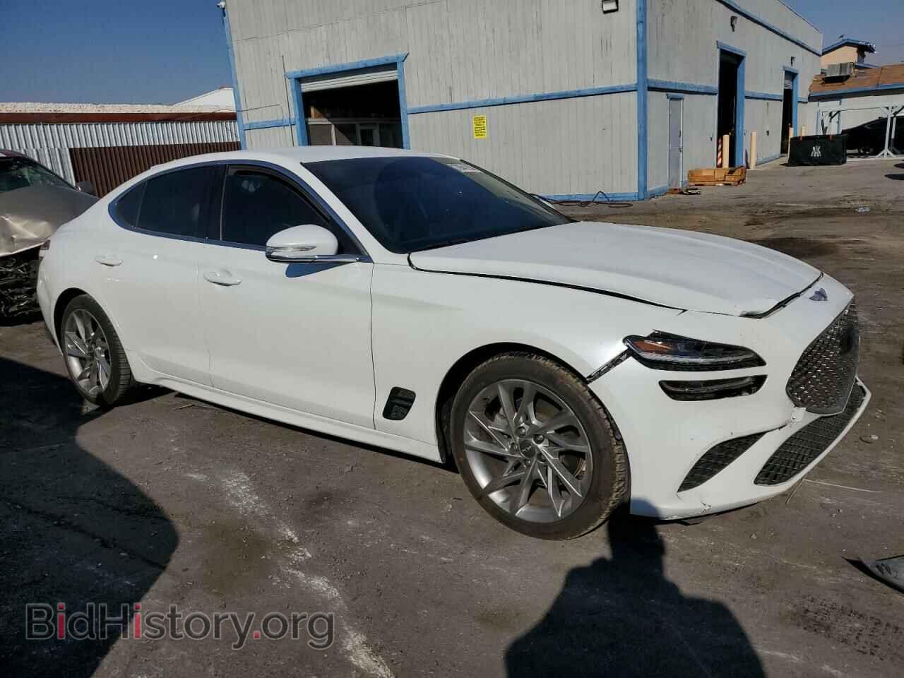 2022 GENESIS G70 BASE - VIN: KMTG34TA9NU095077 - Фото 4