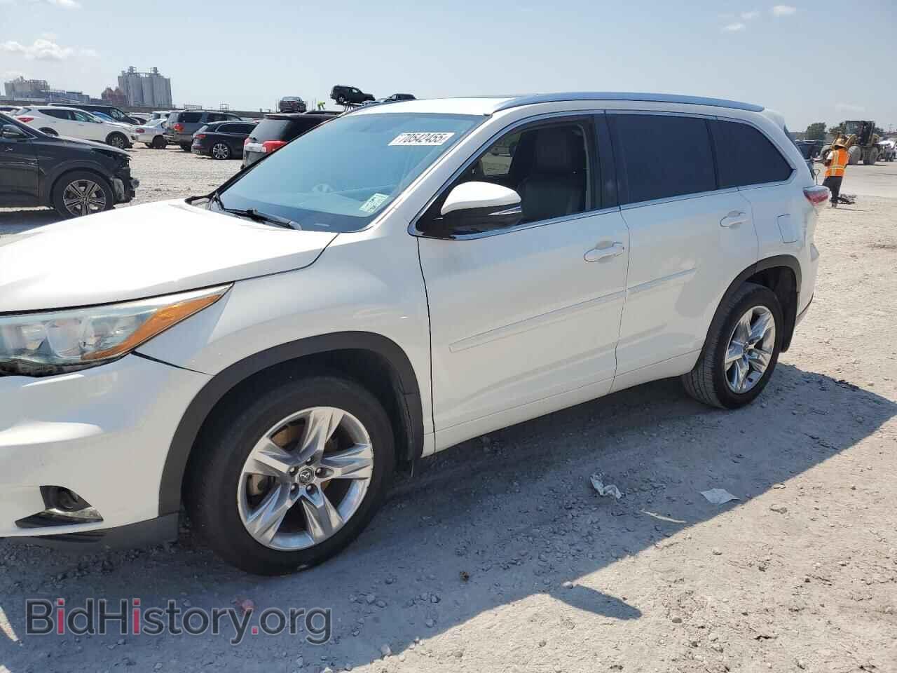Фотография 5TDYKRFH2GS124616 - TOYOTA HIGHLANDER 2016