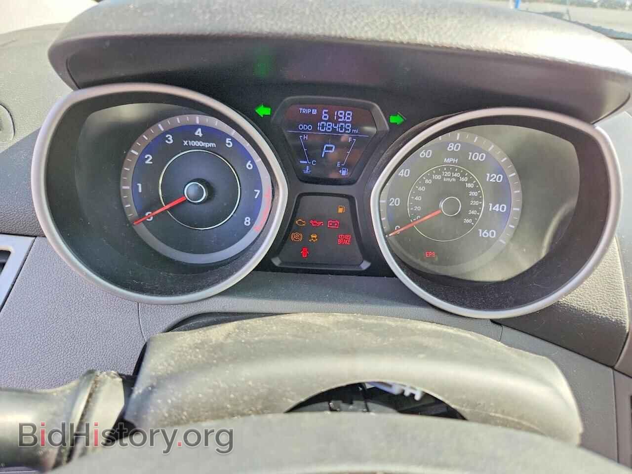2012 HYUNDAI ELANTRA - VIN: KMHDH4AE5CU314330 - Photo 9