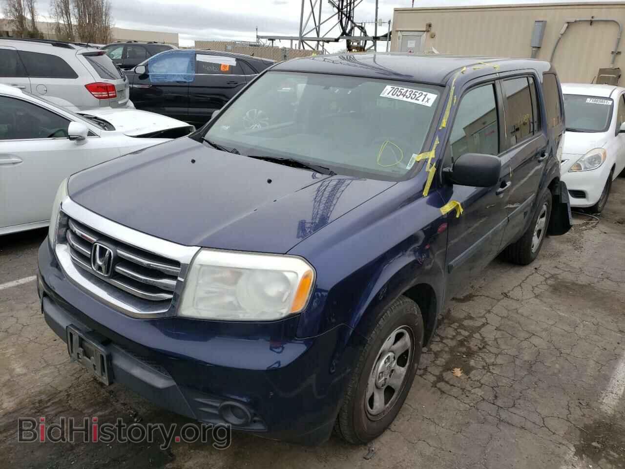 2015 HONDA PILOT - VIN: 5FNYF4H26FB044240 - Фото 2