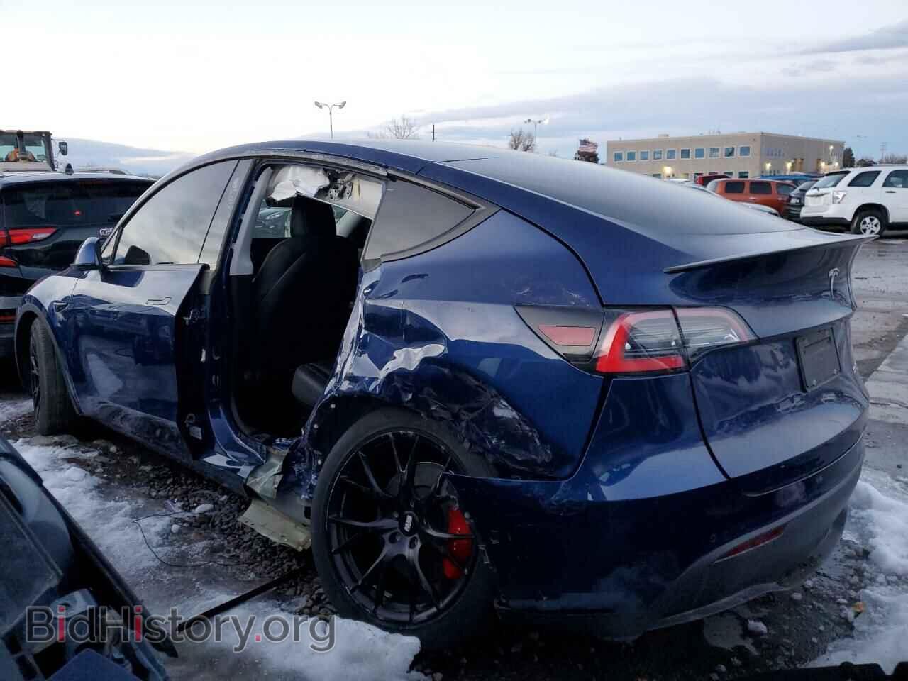 2020 TESLA MODEL Y - VIN: 5YJYGDEF9LF058732 - Фото 2