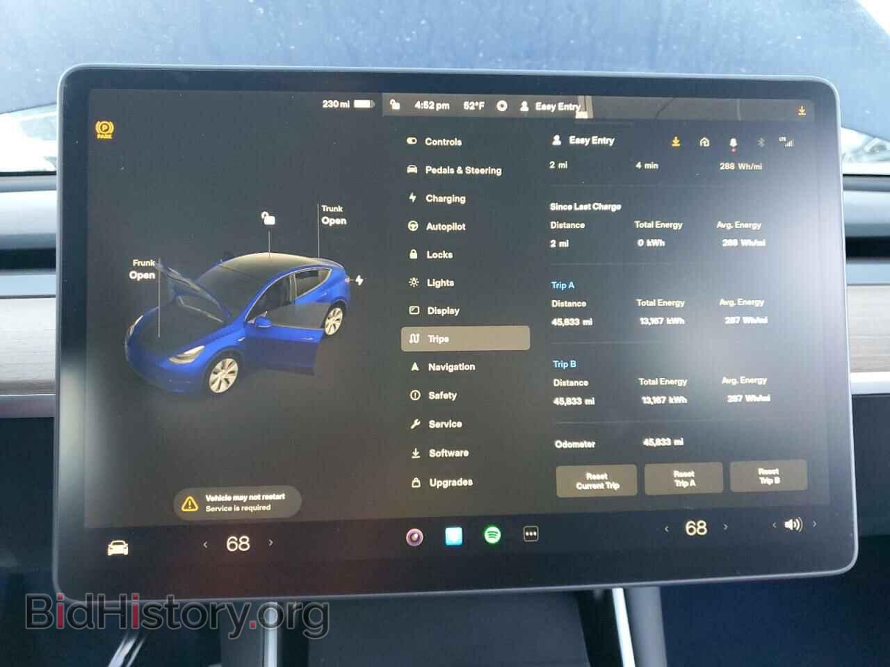 2020 TESLA MODEL Y - VIN: 5YJYGDEF9LF058732 - Фото 9