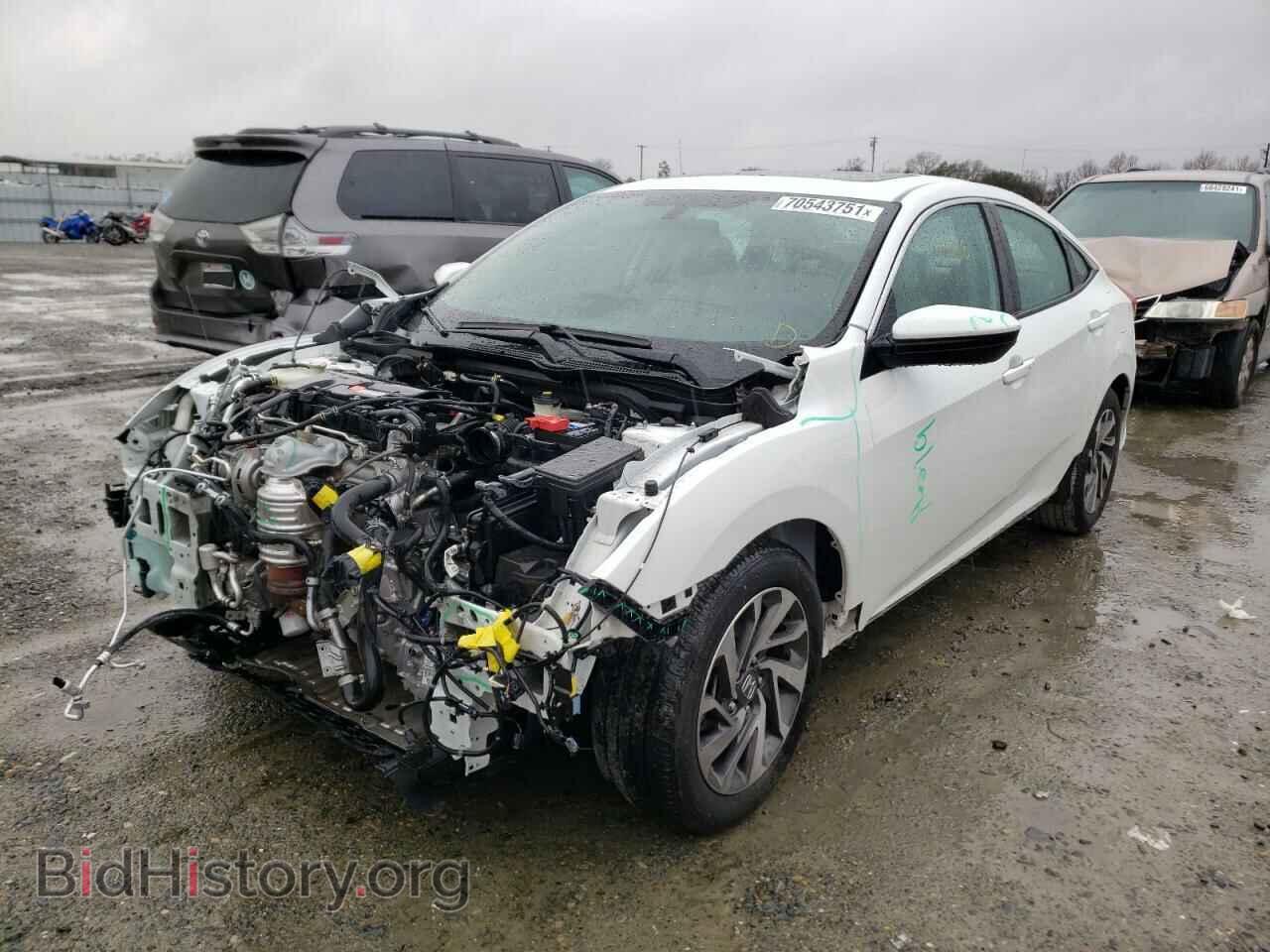 2017 HONDA CIVIC - VIN: 19XFC2F76HE220053 - Фото 2