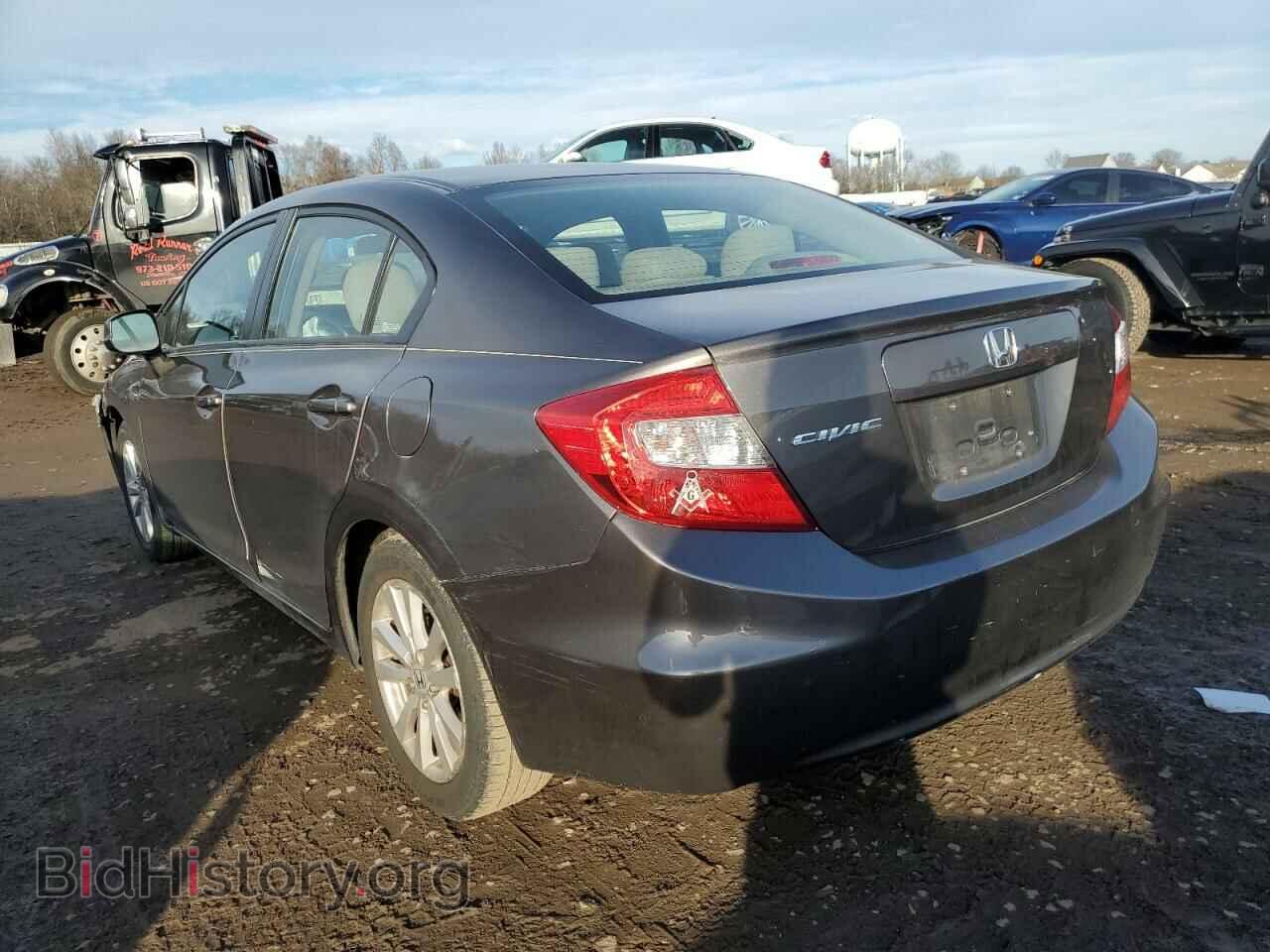 2012 HONDA CIVIC - VIN: 19XFB2F85CE323954 - Фото 2