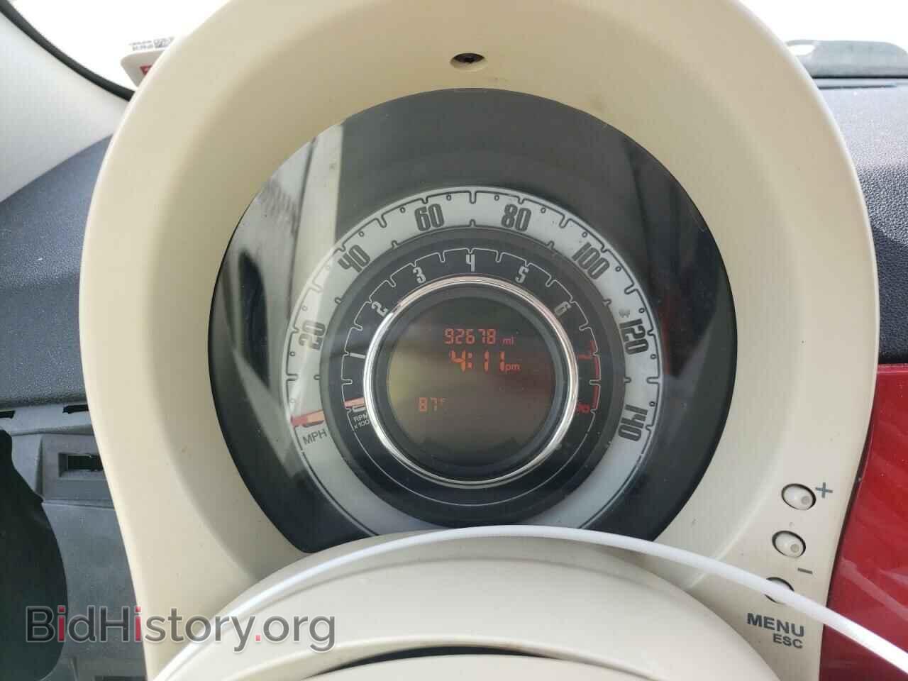 2012 FIAT 500 - VIN: 3C3CFFAR7CT110910 - Фото 9