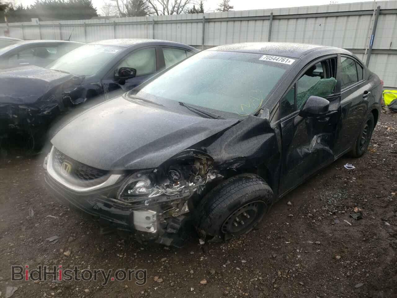 2013 HONDA CIVIC - VIN: 2HGFB2F54DH533006 - Фото 2