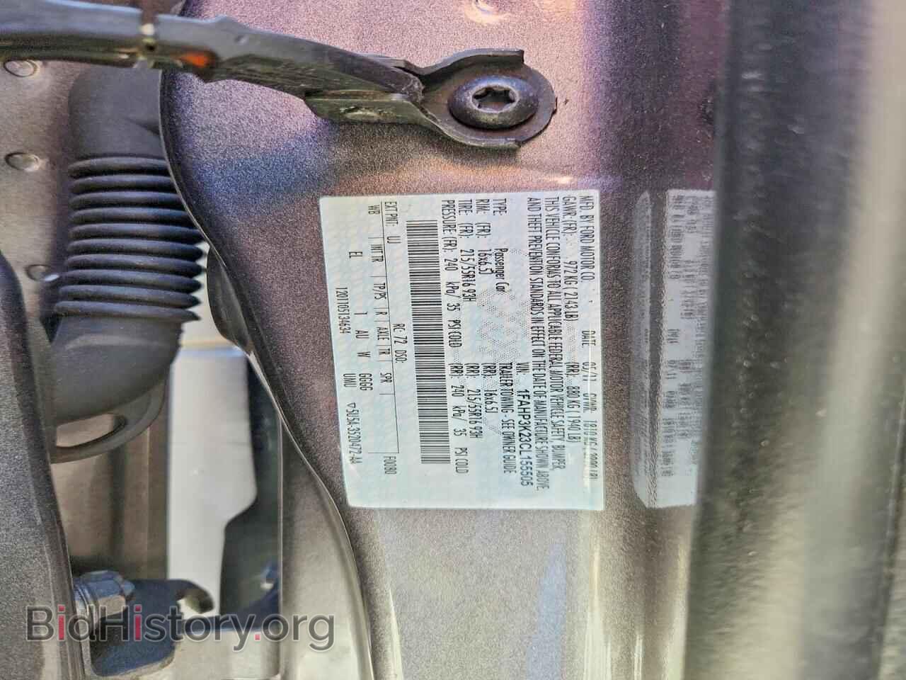 2012 FORD FOCUS - VIN: 1FAHP3K23CL155505 - Фото 12