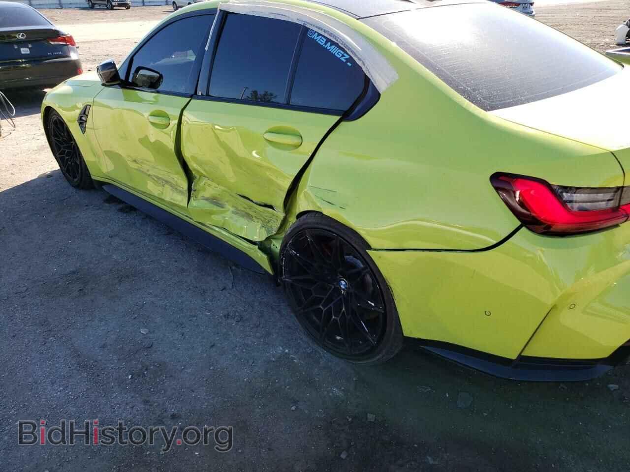 2021 BMW M3 - VIN: WBS53AY02MFL42052 - Фото 9
