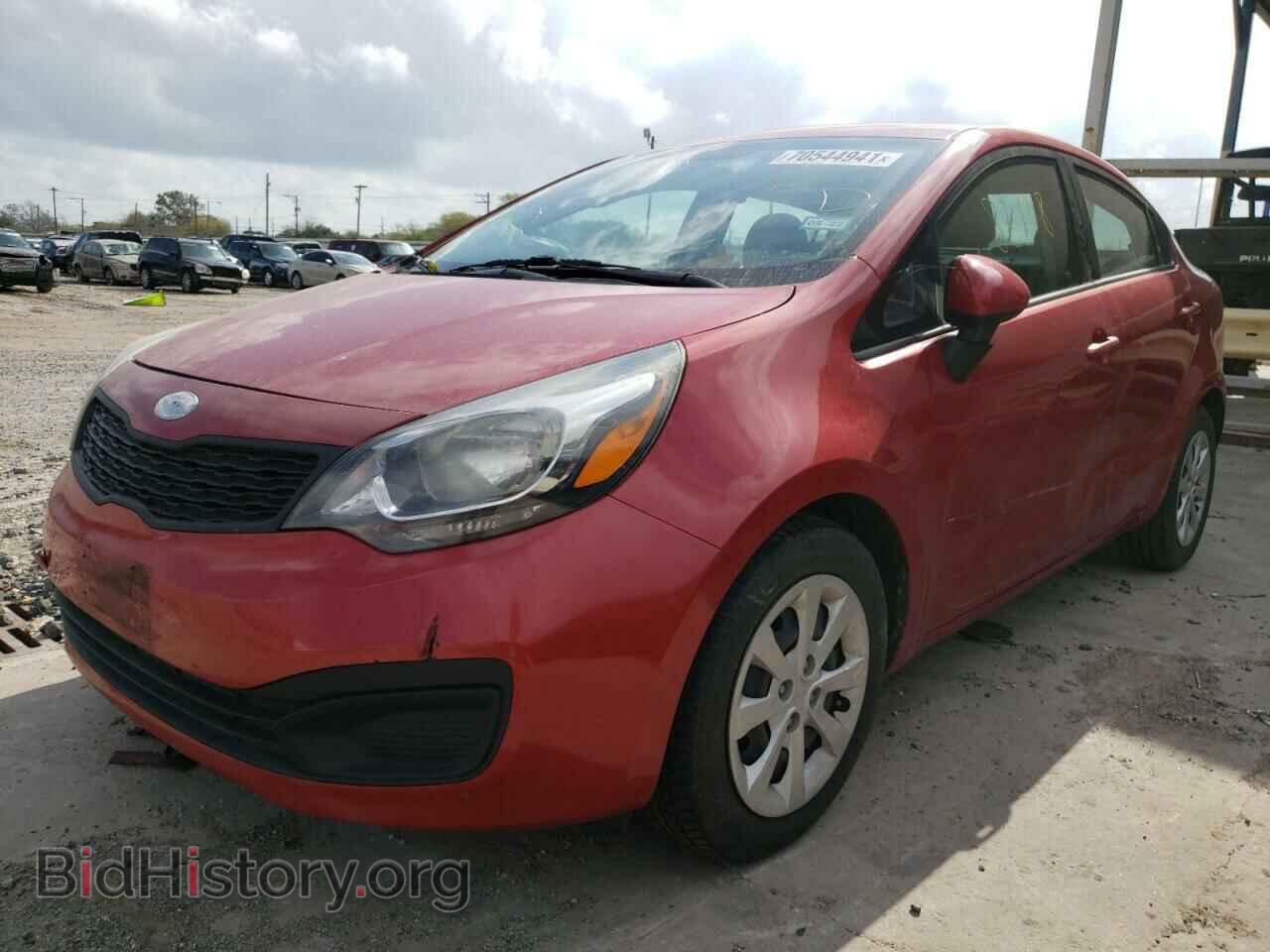 2013 KIA RIO - VIN: KNADM4A30D6309960 - Фото 2