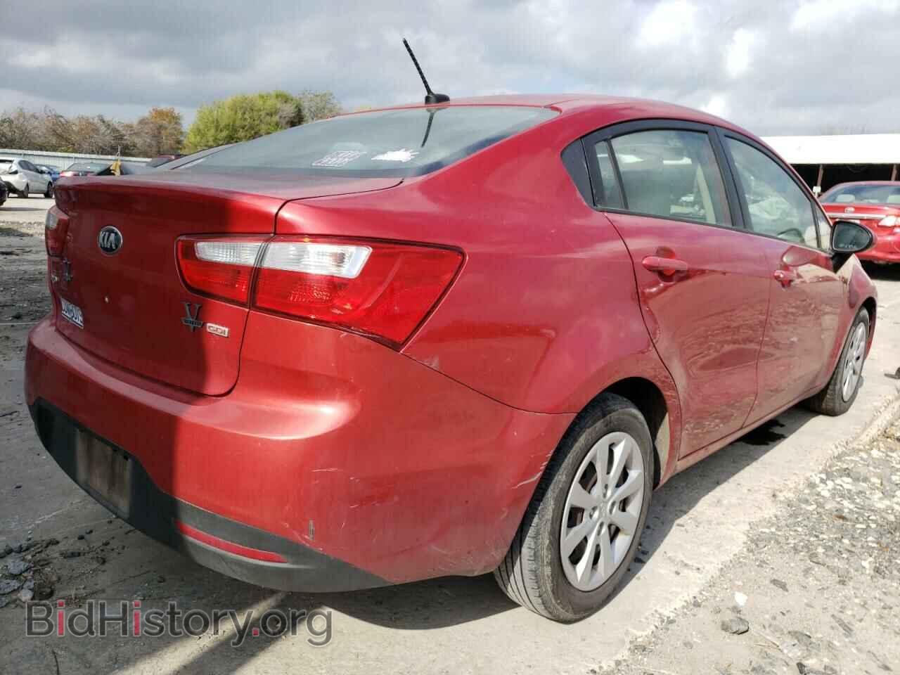 2013 KIA RIO - VIN: KNADM4A30D6309960 - Фото 4