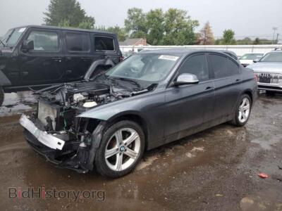 2015 BMW 3 SERIES I SULEV, gray — VIN WBA3C1C54FP853693, Copart