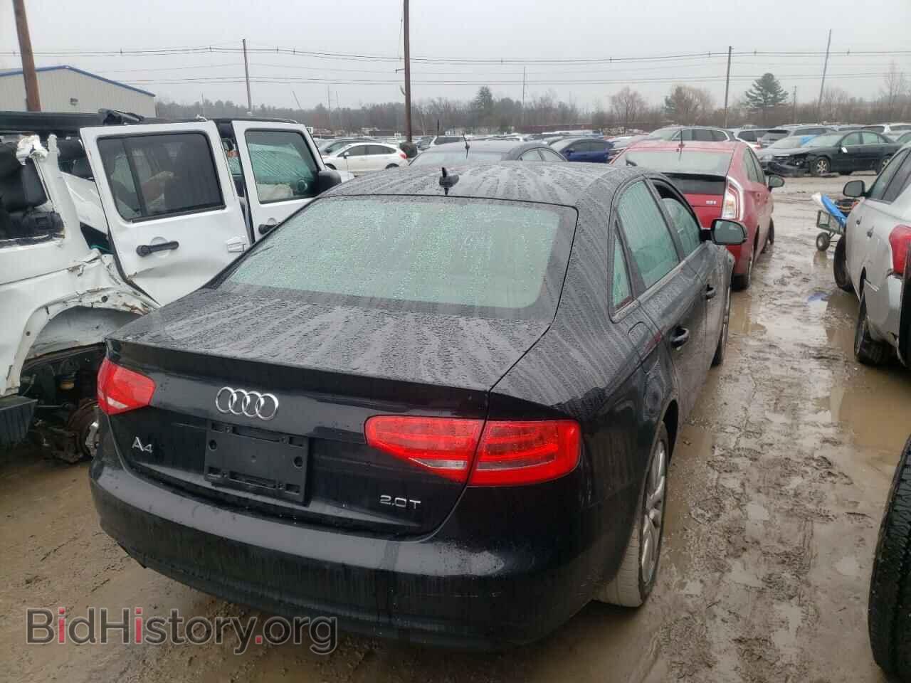 2013 AUDI A4 - VIN: WAUAFAFL6DN029325 - Фото 4