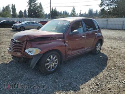 2008 Chrysler PT CRUISER, бордовый — VIN 3A8FY48B28T118512, Copart