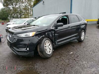 2021 Ford EDGE Edge SEL, черный — VIN 2FMPK4J95MBA16496, Copart