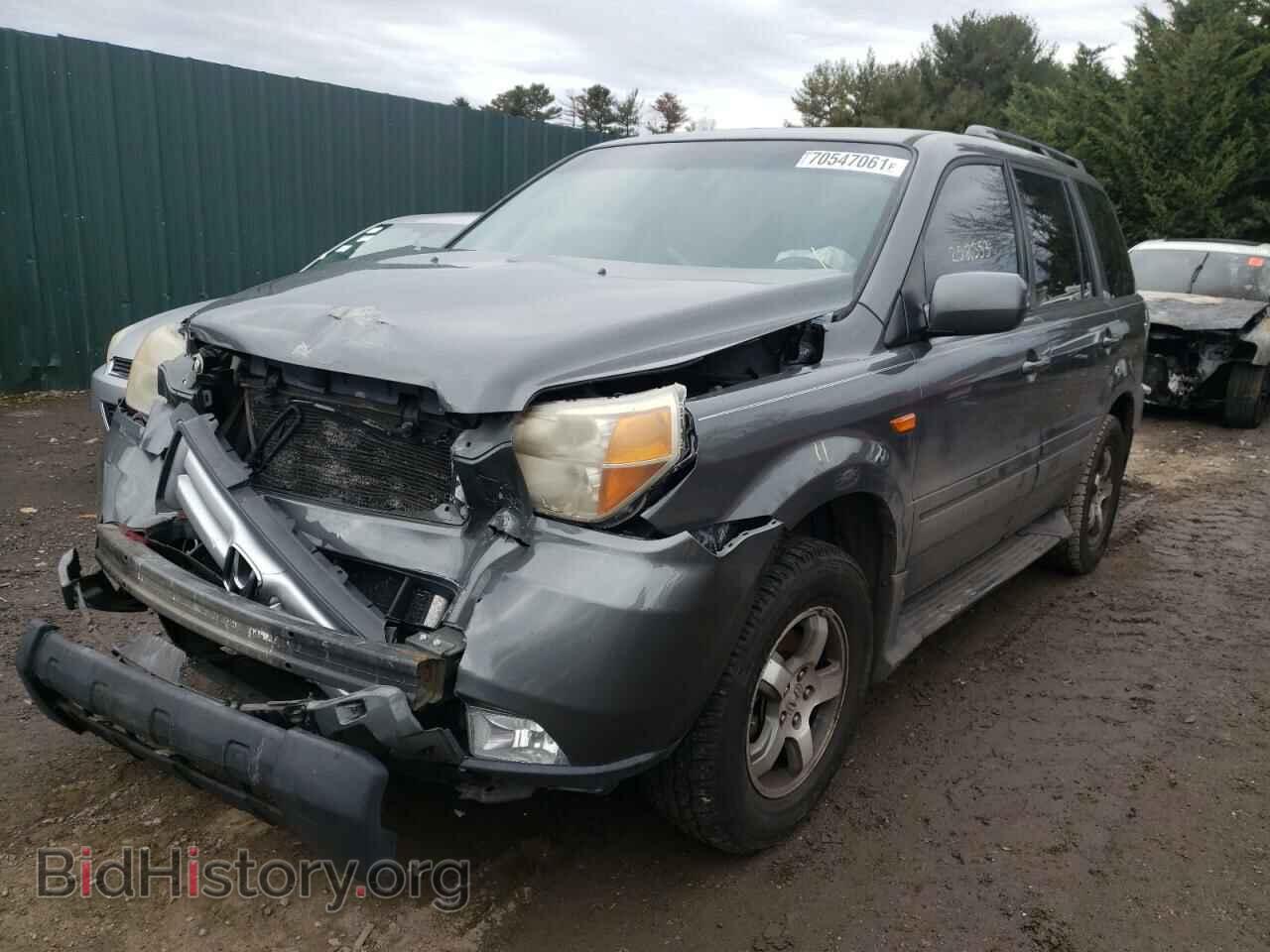 2007 HONDA PILOT - VIN: 5FNYF18627B007382 - Фото 2