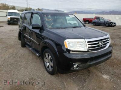 2013 Honda PILOT Pilot Tour, черный — VIN 5FNYF3H96DB020119, Copart
