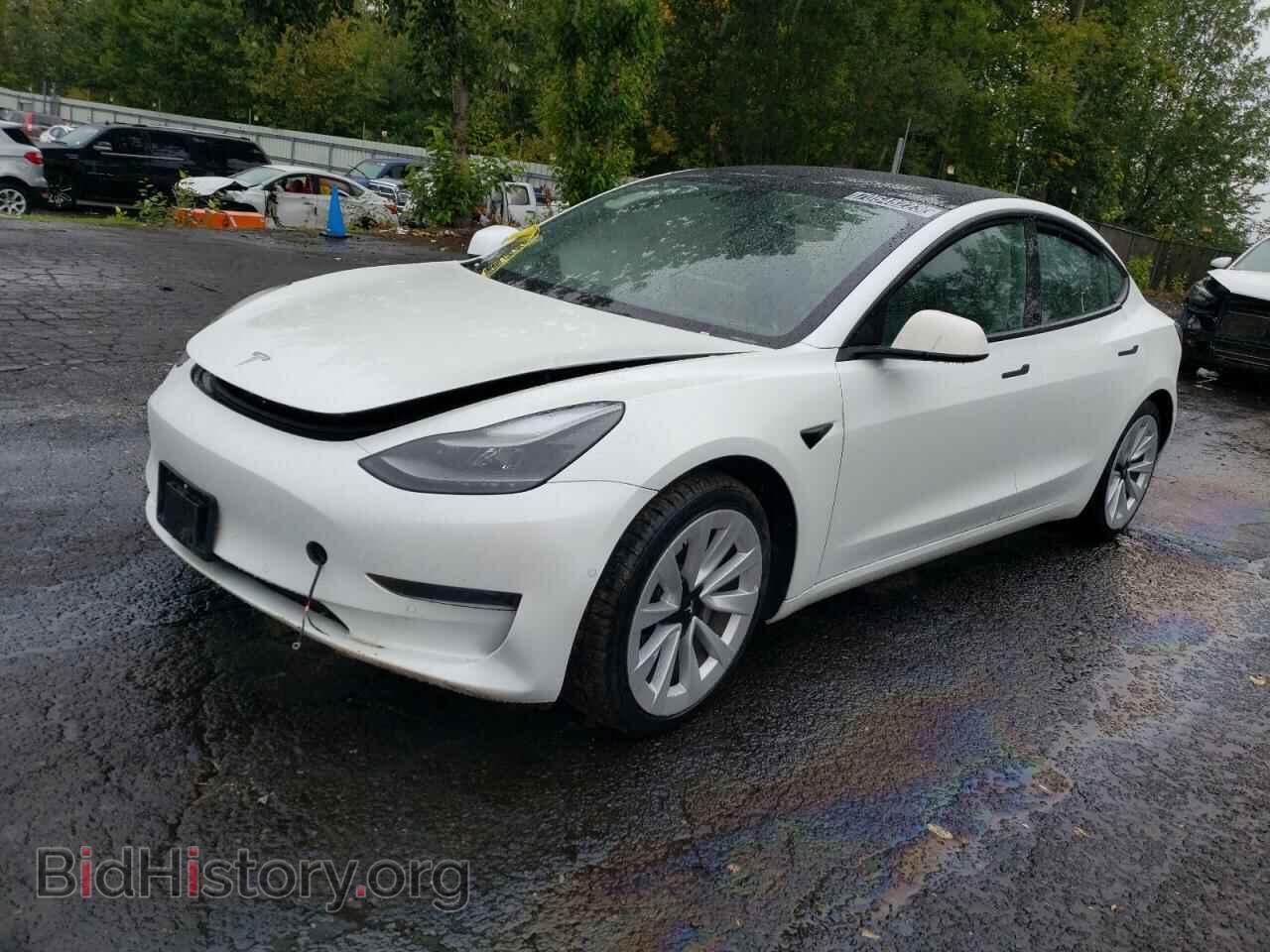 Photo 5YJ3E1EA4NF189900 - TESLA MODEL 3 2022