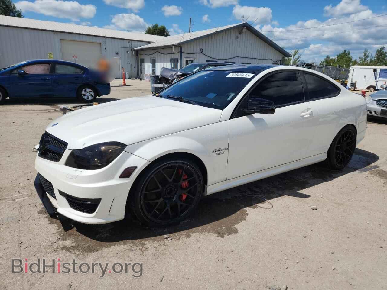 Photo WDDGJ7HB2CF846311 - MERCEDES-BENZ C-CLASS 2012