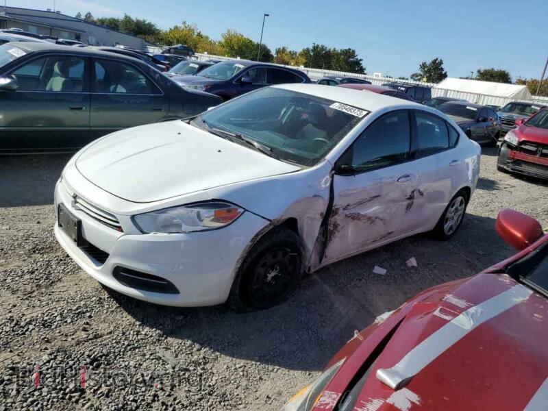 2015 Dodge DART Dart SE (VIN 1C3CDFAA9FD223574) — фото 1 из 12, Copart, повреждение: передняя часть