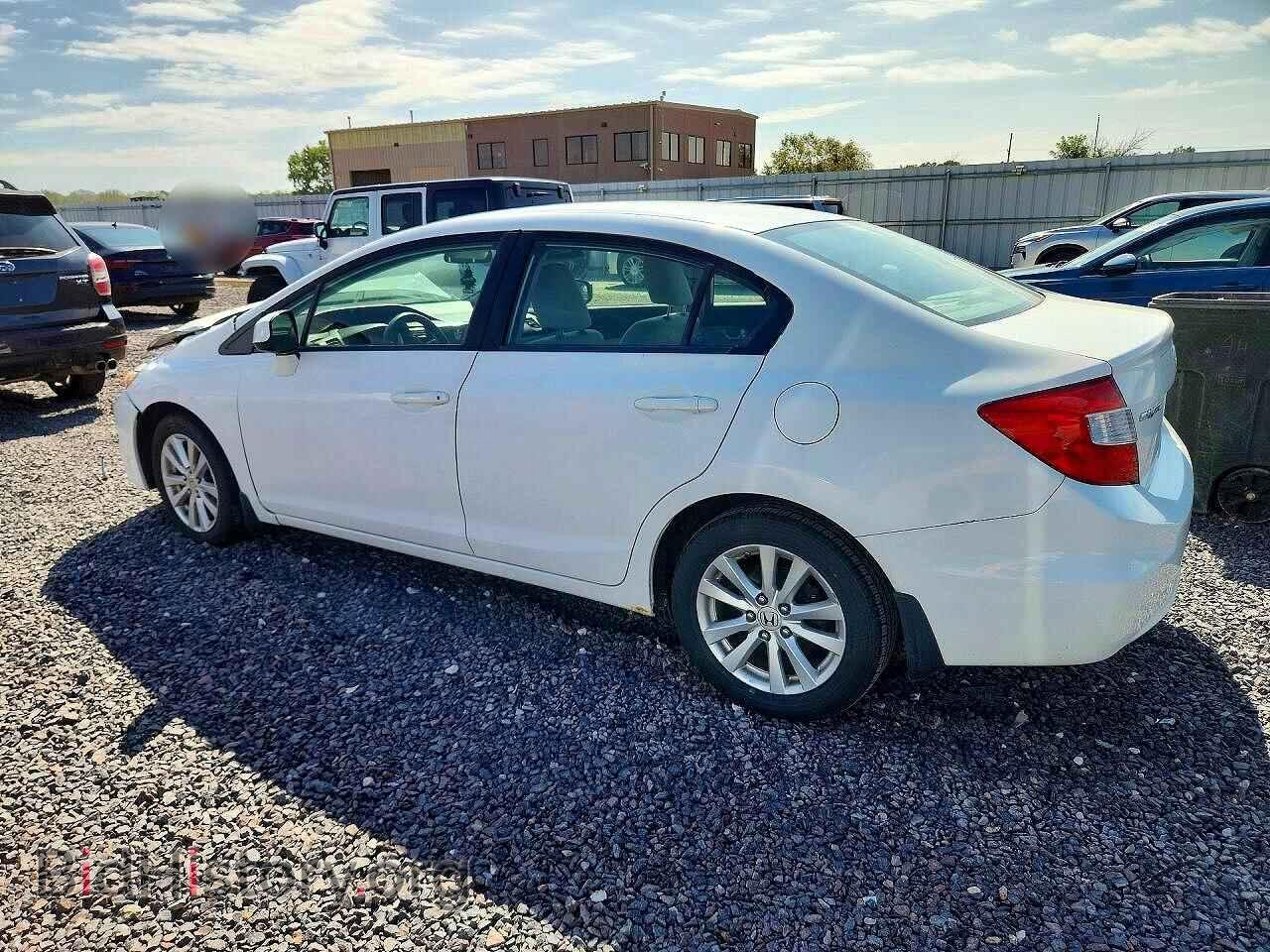 2012 HONDA CIVIC - VIN: JHMFB2F85CS003738 - Photo 2