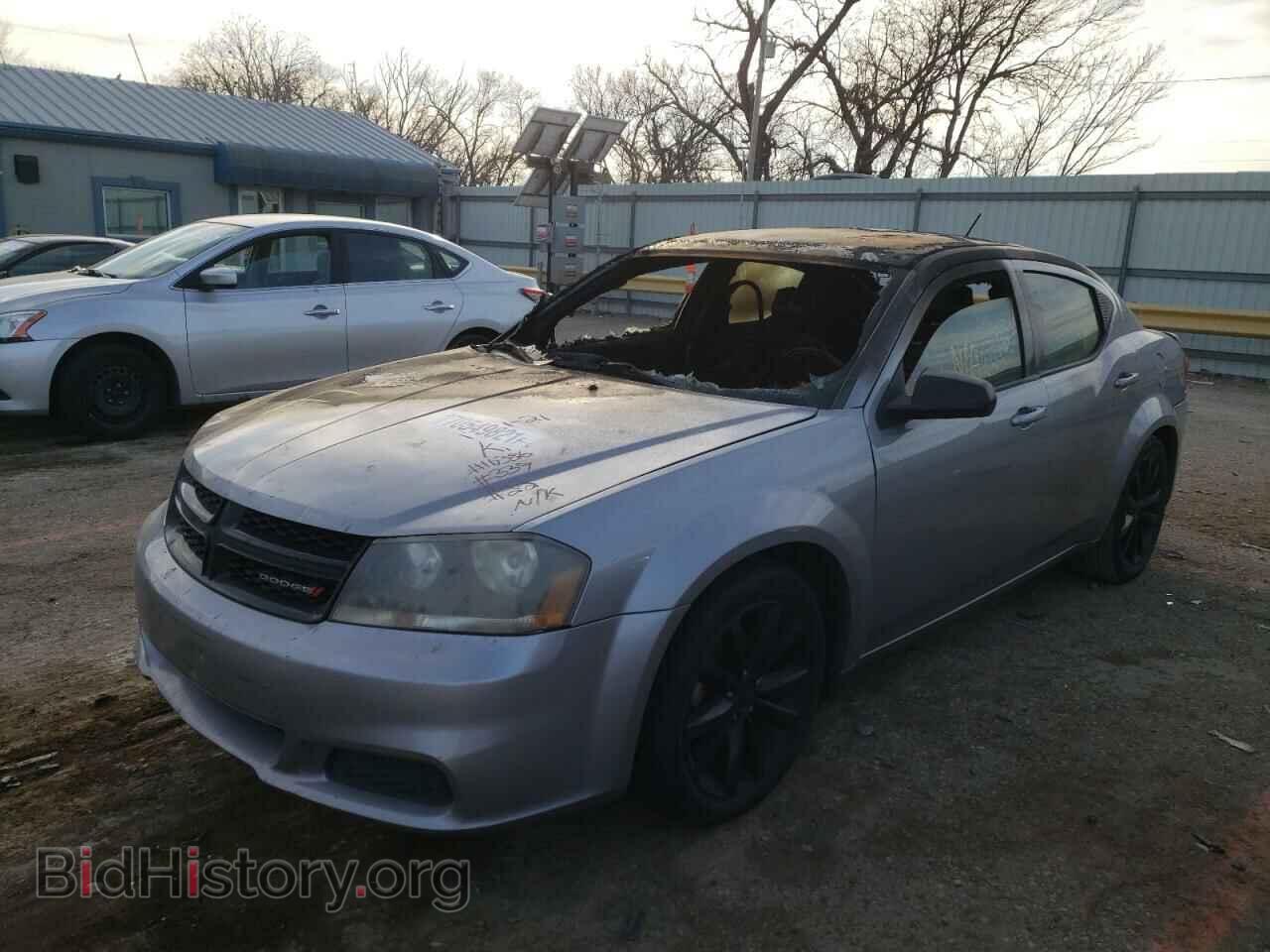 2014 DODGE AVENGER - VIN: 1C3CDZAB3EN132691 - Фото 2