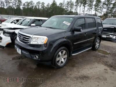 2014 Honda PILOT Pilot Tour, черный — VIN 5FNYF3H99EB010511, Copart