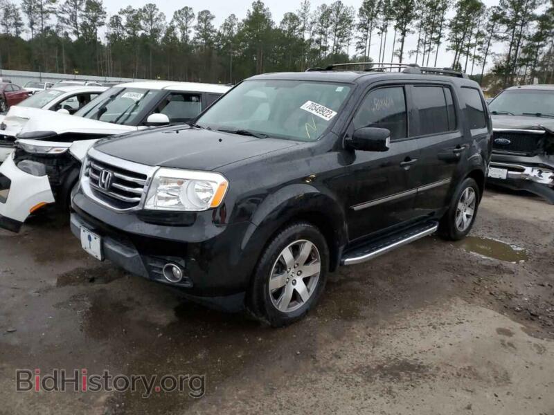 2014 Honda PILOT Pilot Tour (VIN 5FNYF3H99EB010511) — photo 1 of 13, Copart, damage: rear end