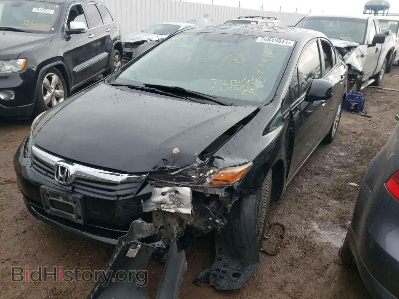 2012 HONDA CIVIC - VIN: 19XFB2F87CE341131 - Фото 2