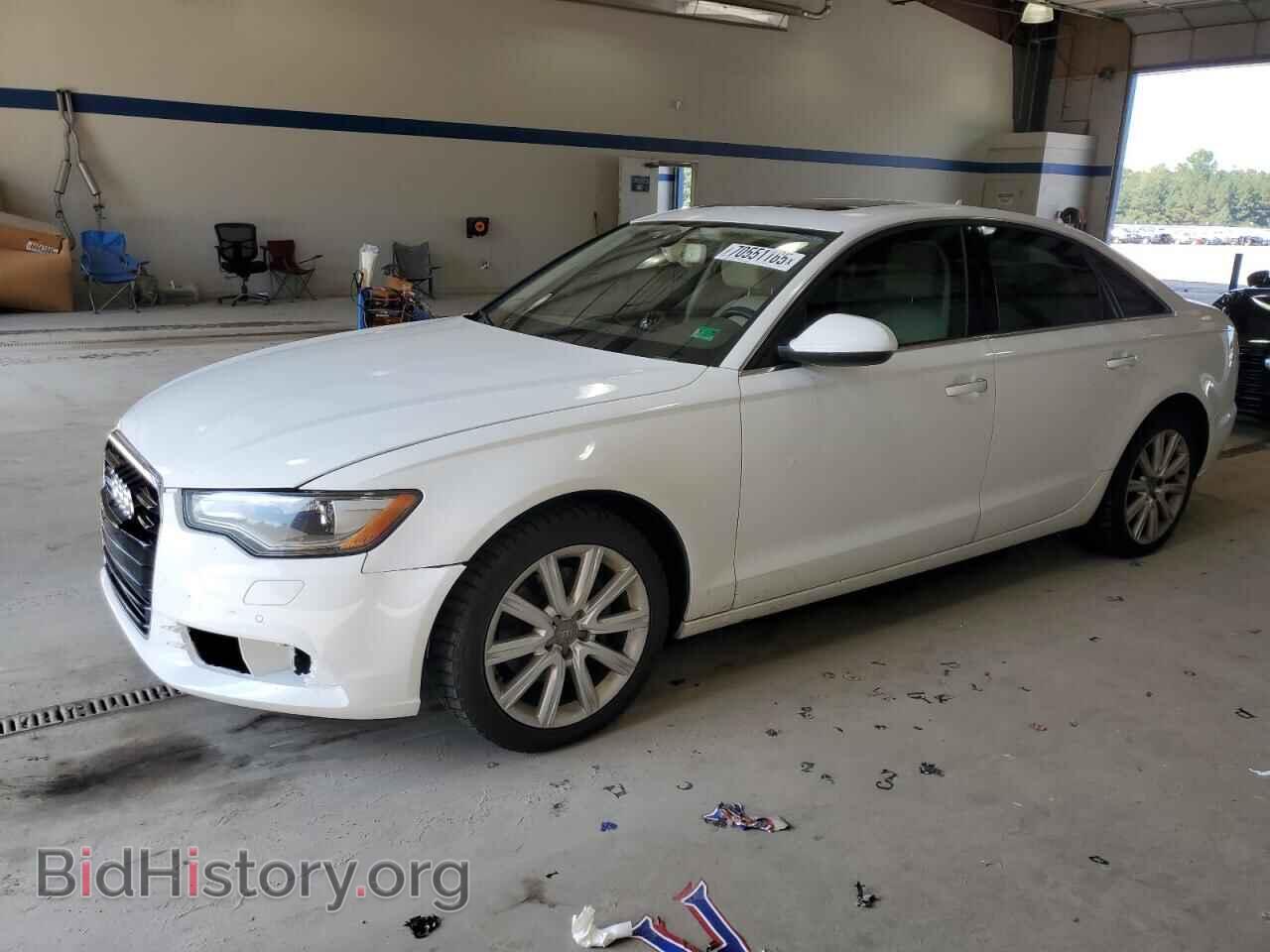 2013 AUDI A6 - VIN: WAUGFAFC1DN106287 - Фото 1