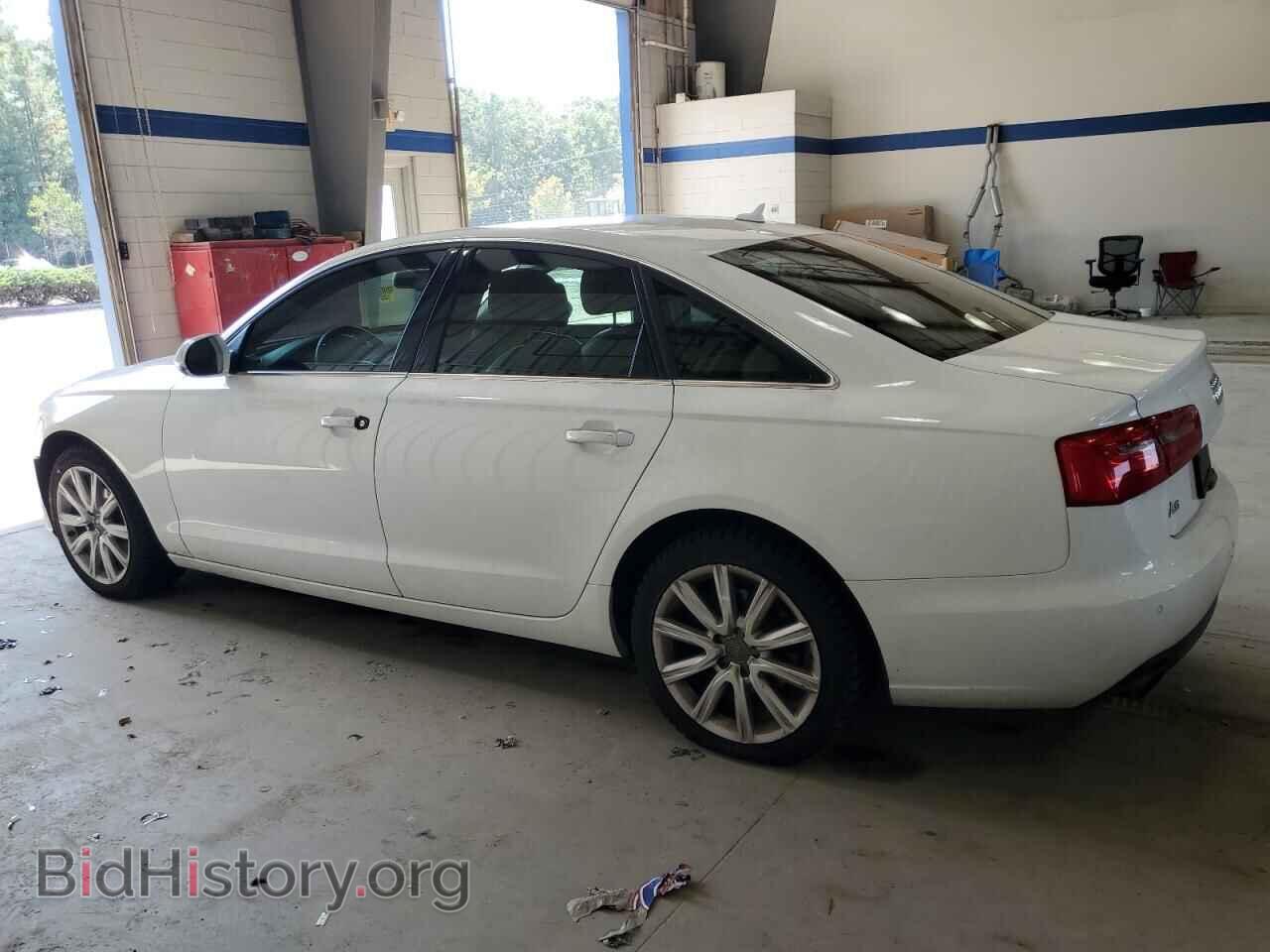 2013 AUDI A6 - VIN: WAUGFAFC1DN106287 - Фото 2
