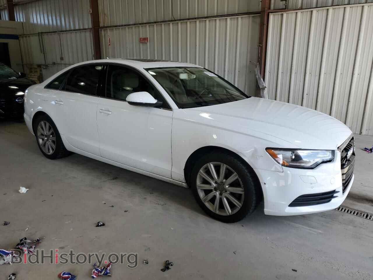 2013 AUDI A6 - VIN: WAUGFAFC1DN106287 - Фото 4