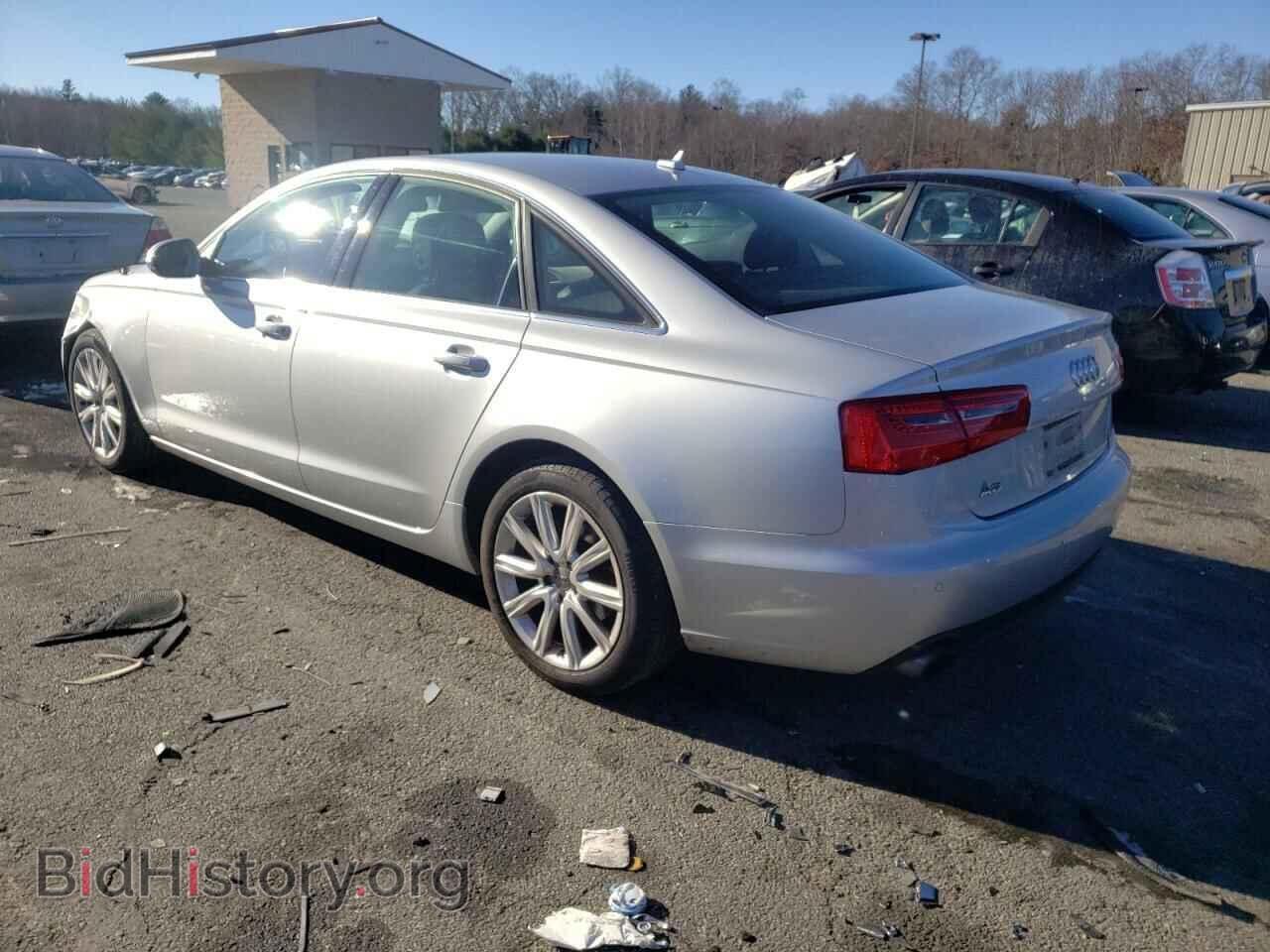 2013 AUDI A6 - VIN: WAUGFAFC0DN103204 - Фото 2