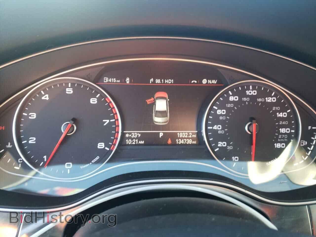 2013 AUDI A6 - VIN: WAUGFAFC0DN103204 - Фото 9
