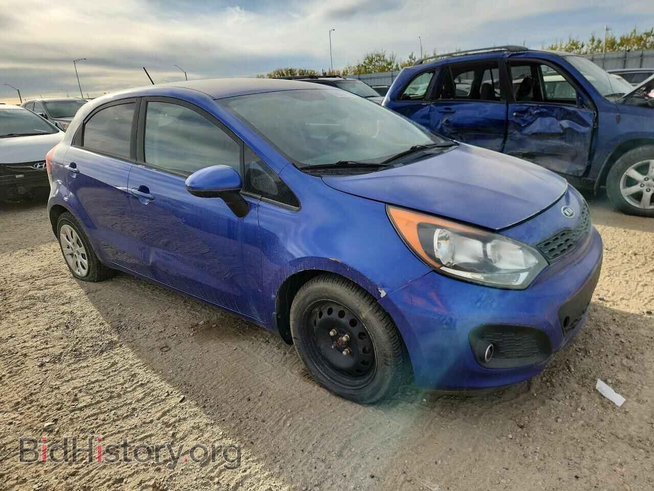 2012 KIA RIO - VIN: KNADM5A35C6710067 - Photo 4